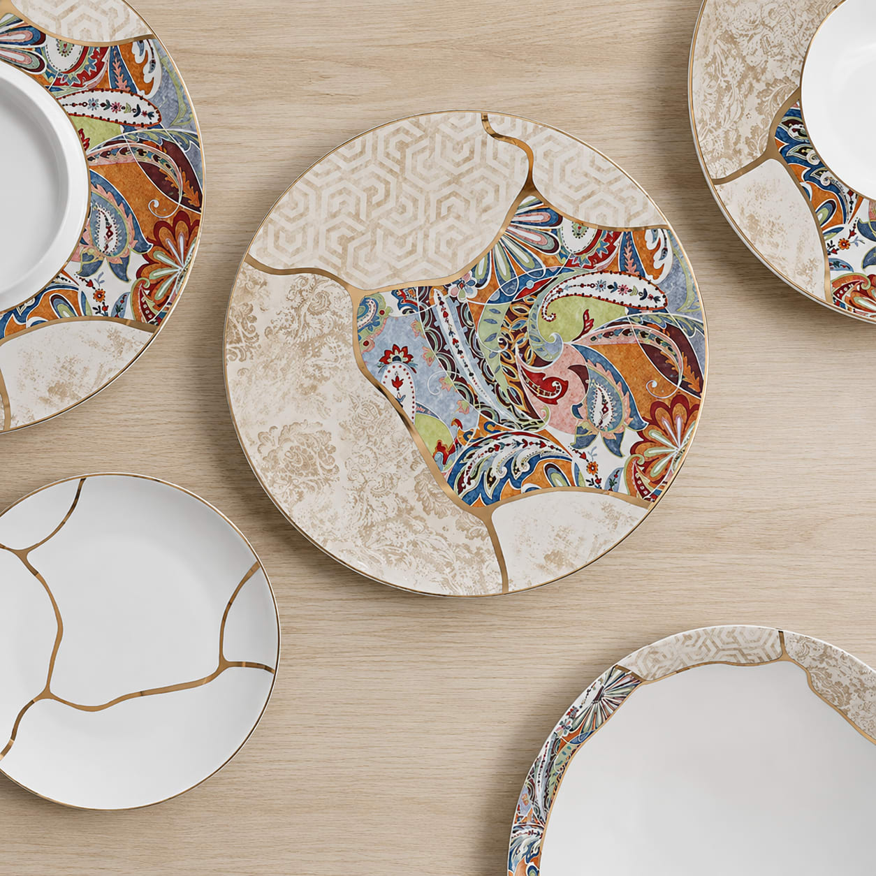 Hotel tableware and cutlery collection Luxury Hotel Bone China Dinnerware for hospitality service, image 1