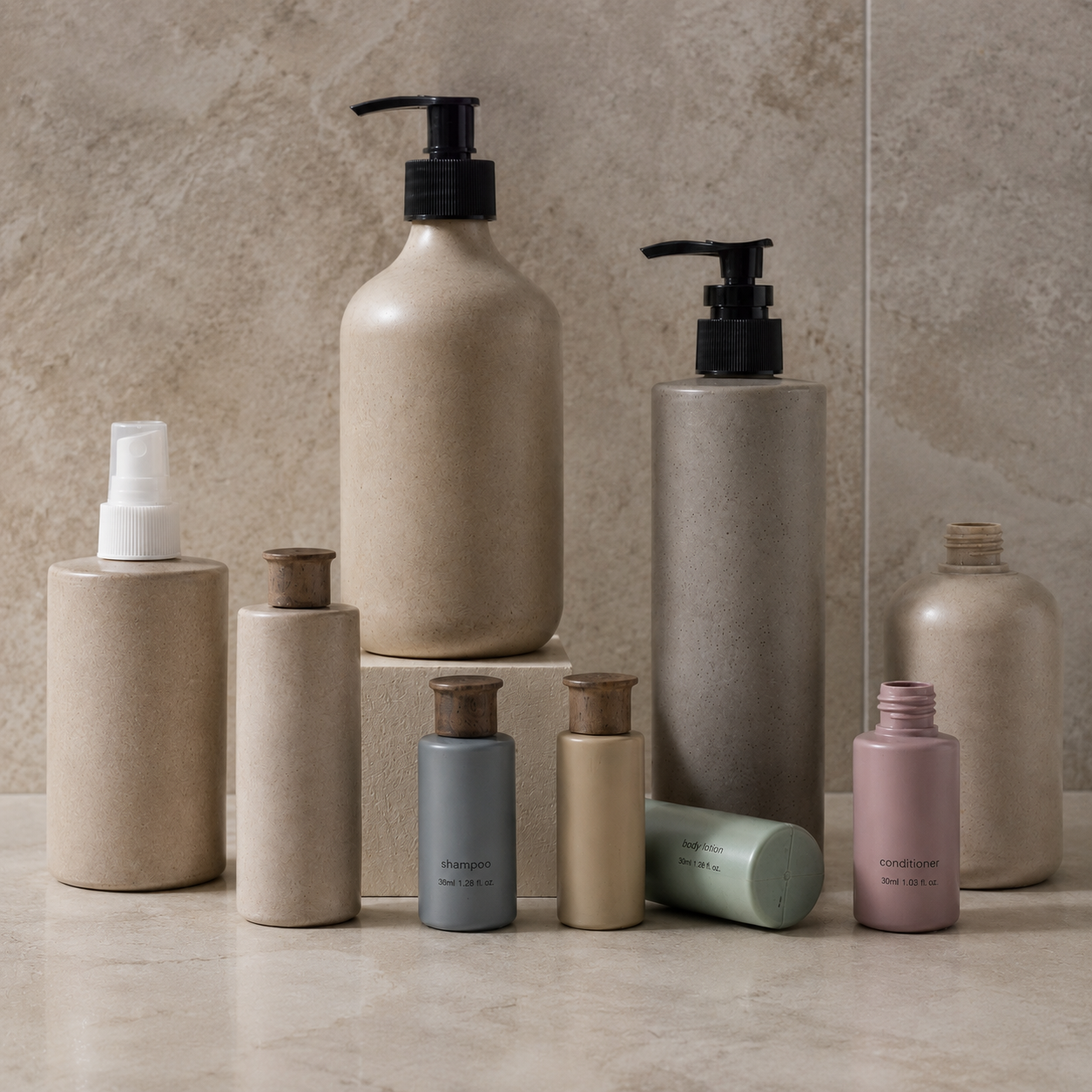 Amenities Biodegradable Cosmetics Containers & Bottles product image