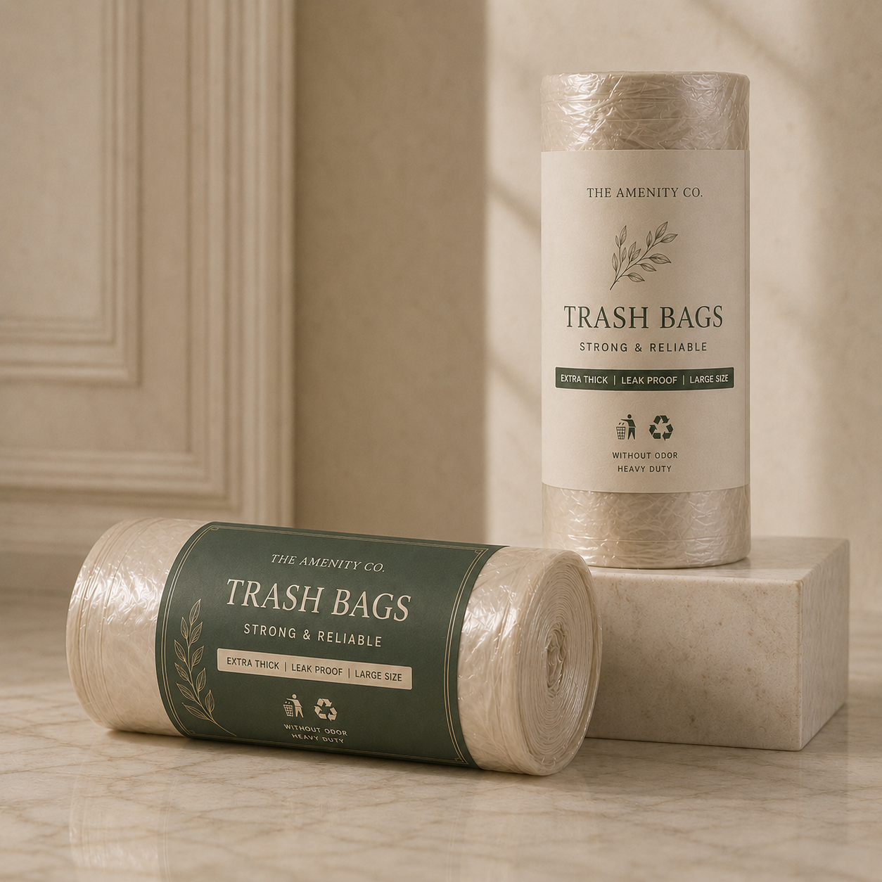 Amenities Biodegradable Cornstarch Trash Bags product image