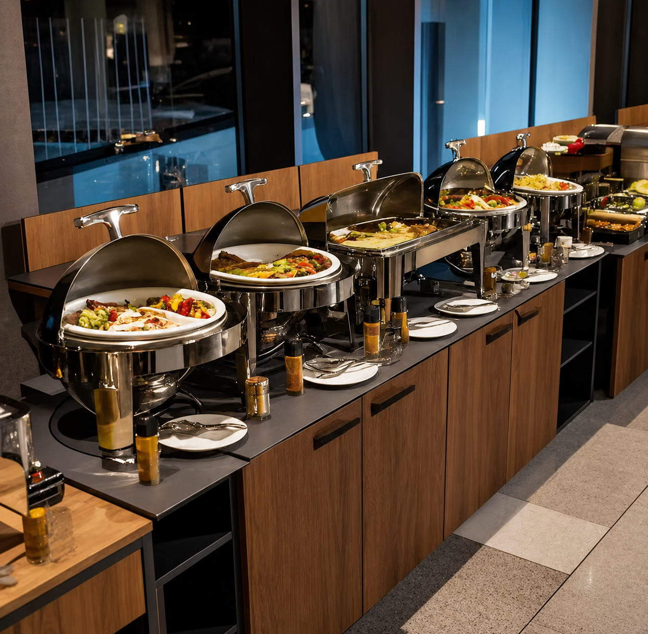 Cutlery Hotel Buffet Commercial Equipment - Food Warmer (Stainless Steel) product image