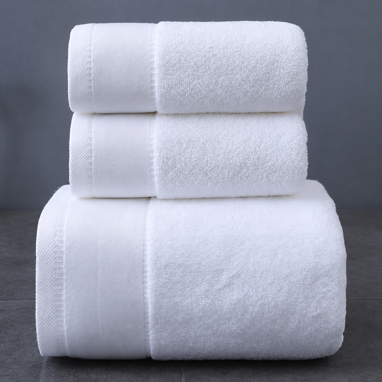 Linen Hilton Egyptian Plush White 100% Genuine Turkish Cotton Shower Tools product image