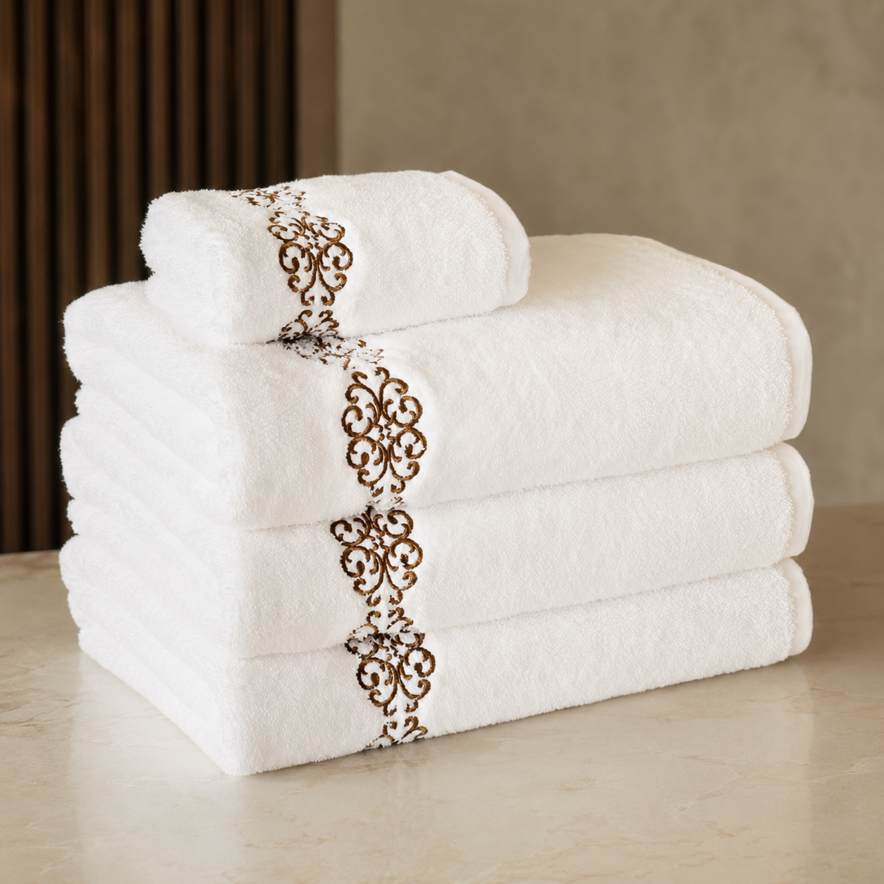 Linen Towel Set for Bathroom product image