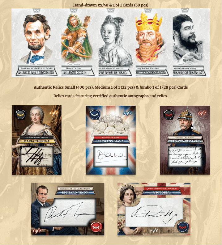 World’s Monarchs - Series 2 (Box)