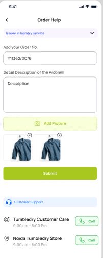Order Support & Complaint Management