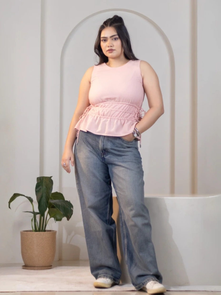 Lavender Ruched Bodycon Dress