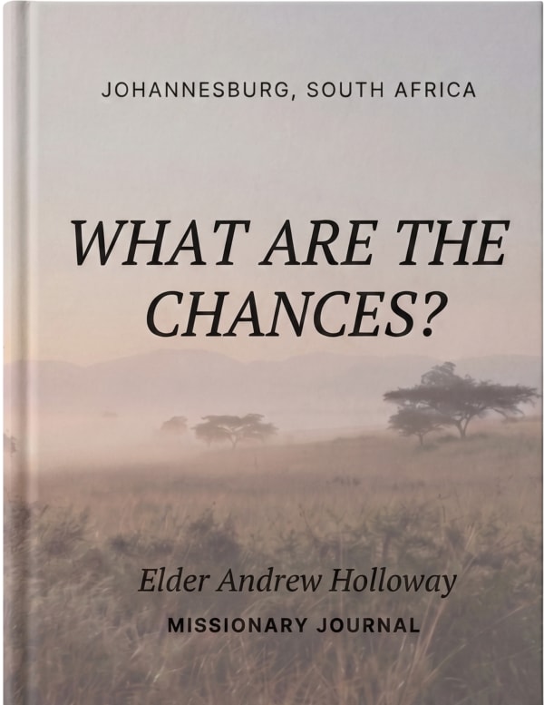 Weekly missionary memory book cover