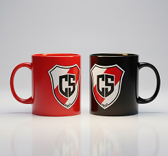 Taza CS - Rojo y Negro