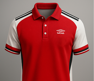 Polo Sport Blanquirrojo