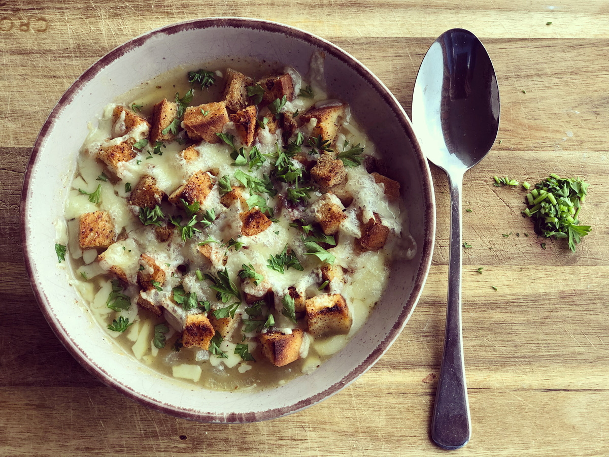 Zwiebelsuppe