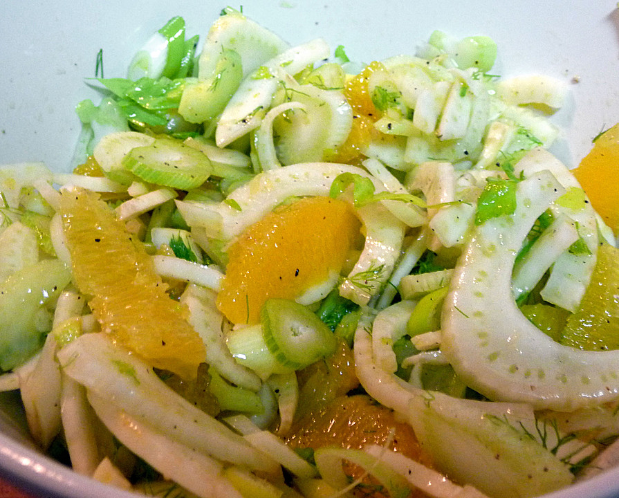 Orangen-Fenchel-Salat