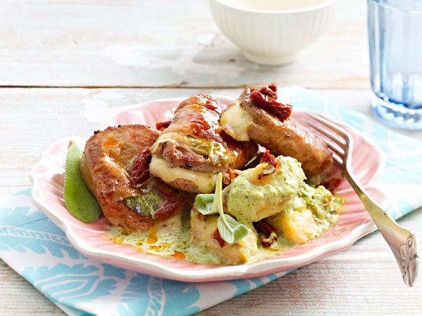 Schweinefilet „Saltimbocca“