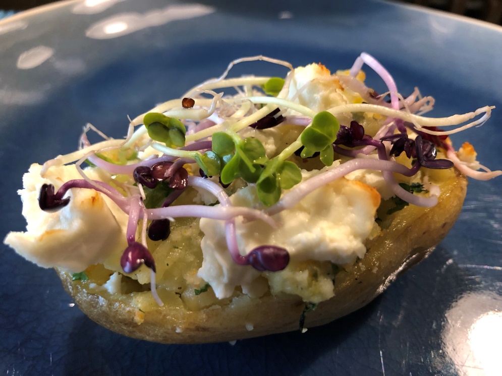 Gefüllte Kartoffelschiffchen