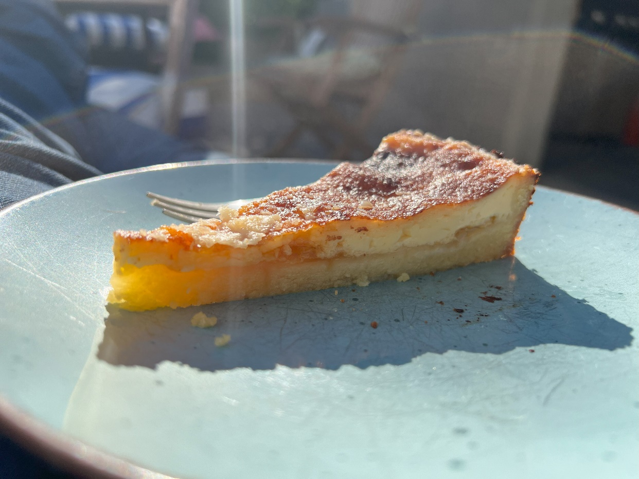 Britischer Panna Cotta Kuchen