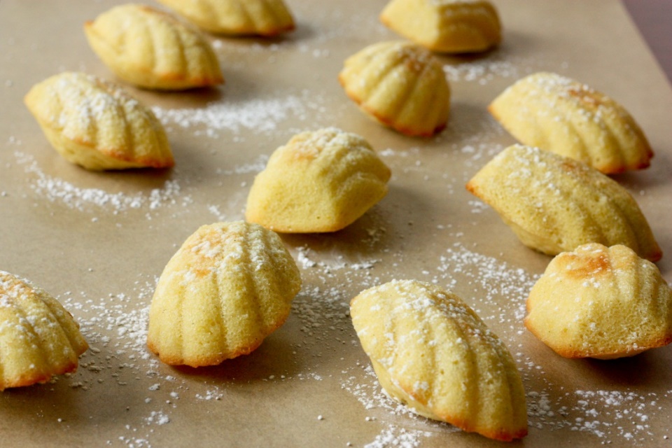 Orangen Madeleines