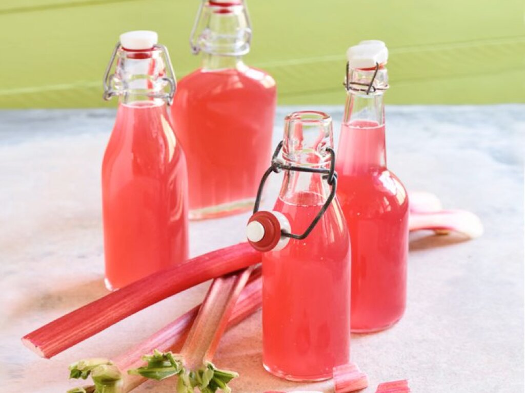 Rhabarbersirup