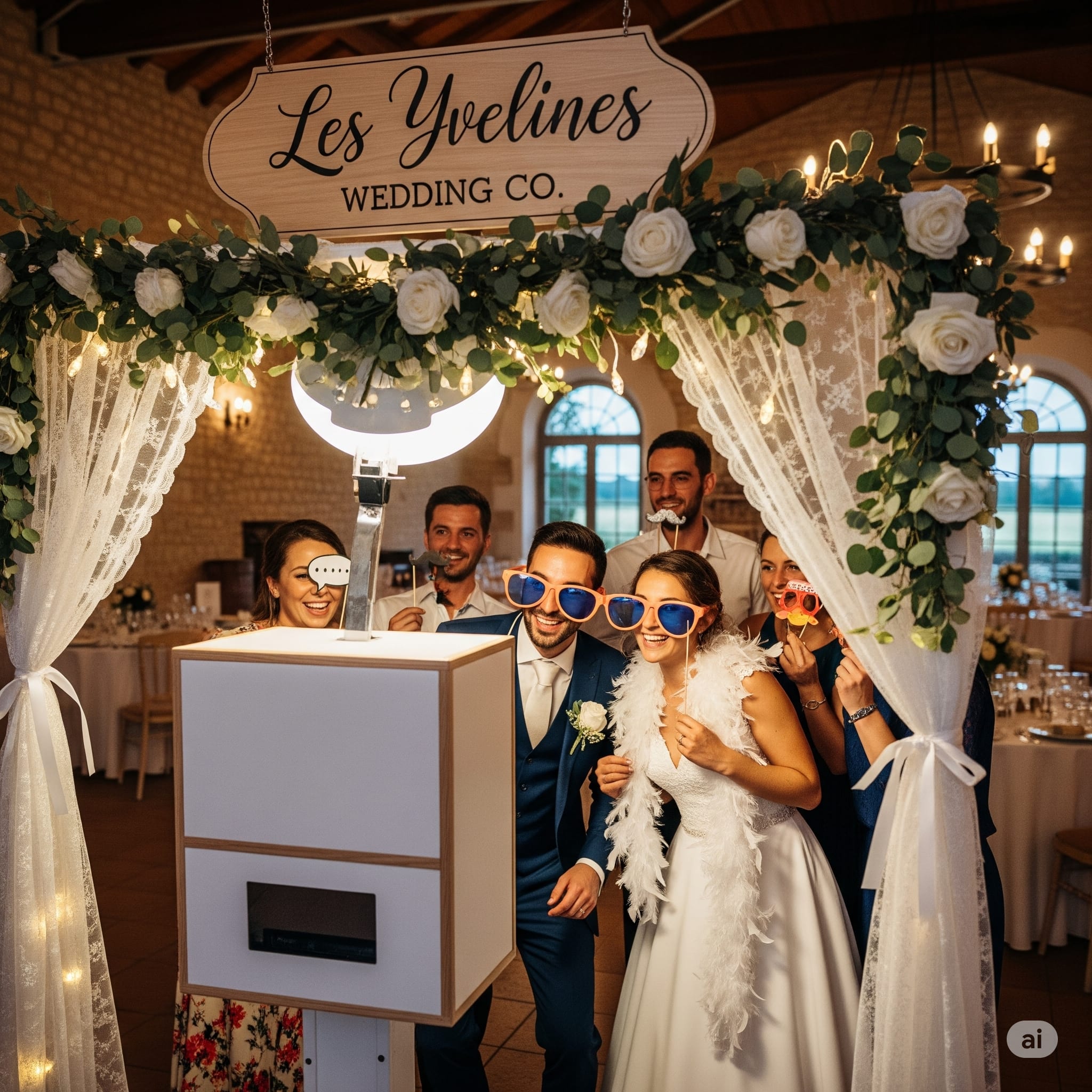 Location photobooth mariage Paris Île-de-France