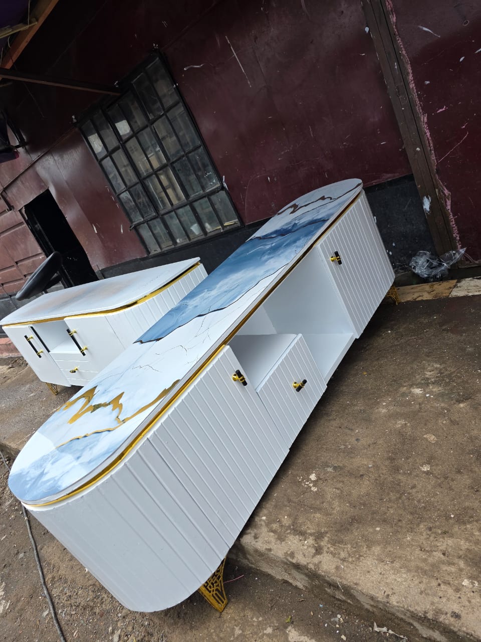 Marbel-top TV Stands