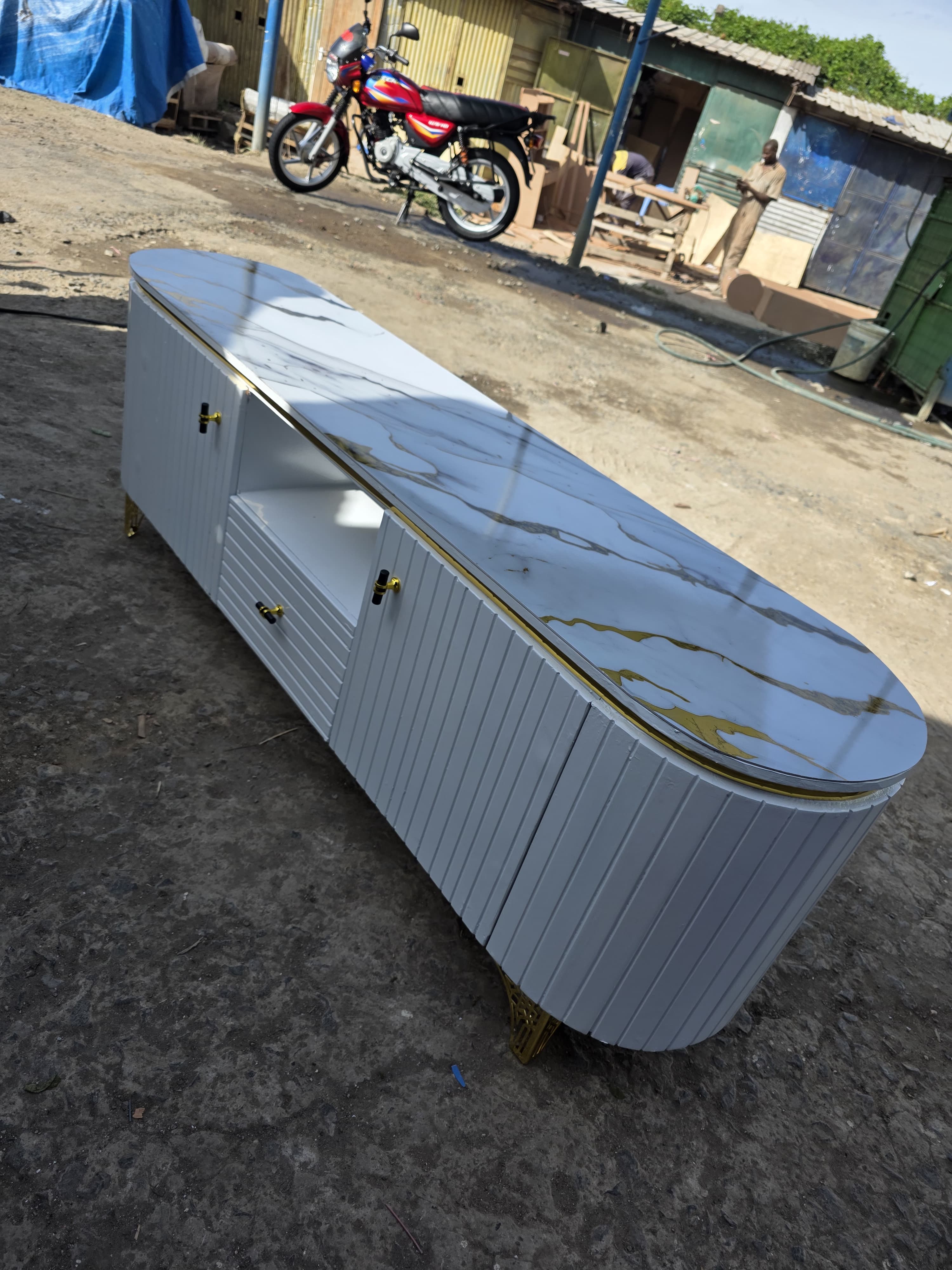 Marbel-top TV Stands