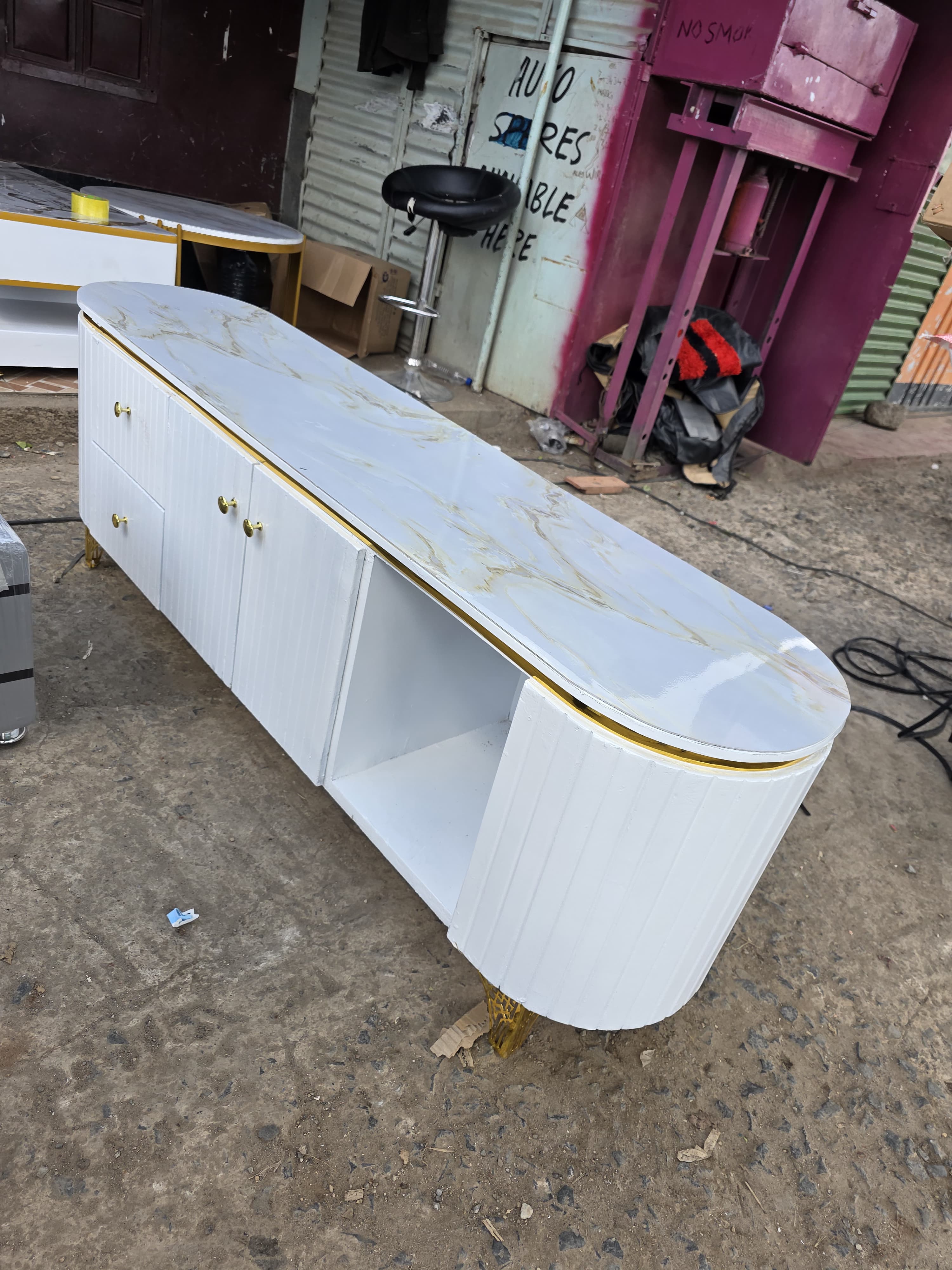 Marbel-top TV Stands