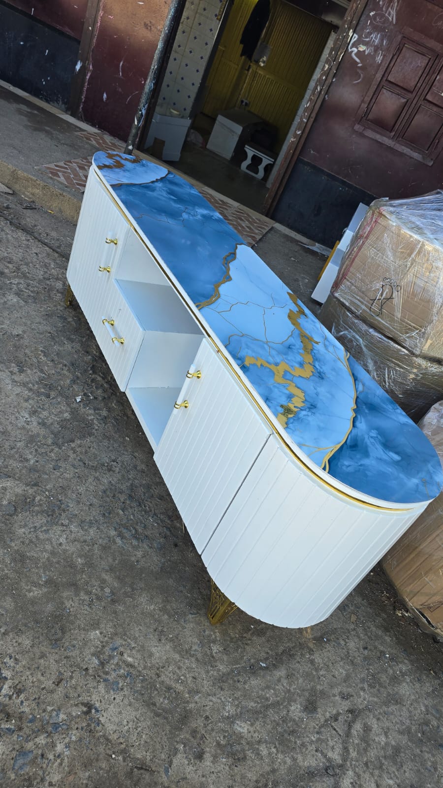 Marbel-top TV Stands