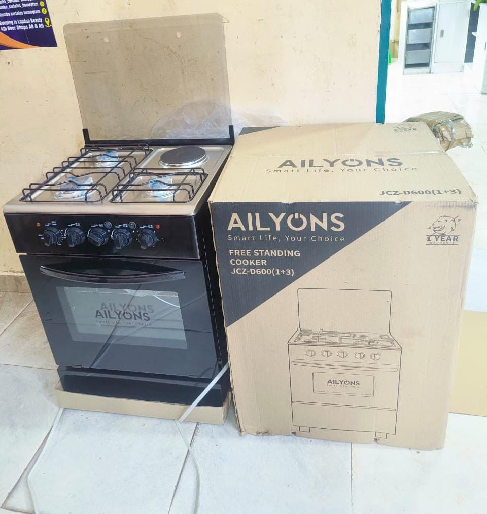 60*60 Ailyons 3+1 standing cooker