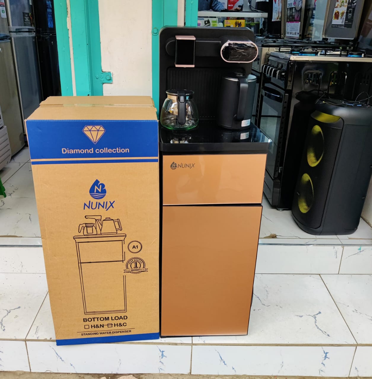 Nunix bottom loading dispenser Hot and Cold A1C *New Design*