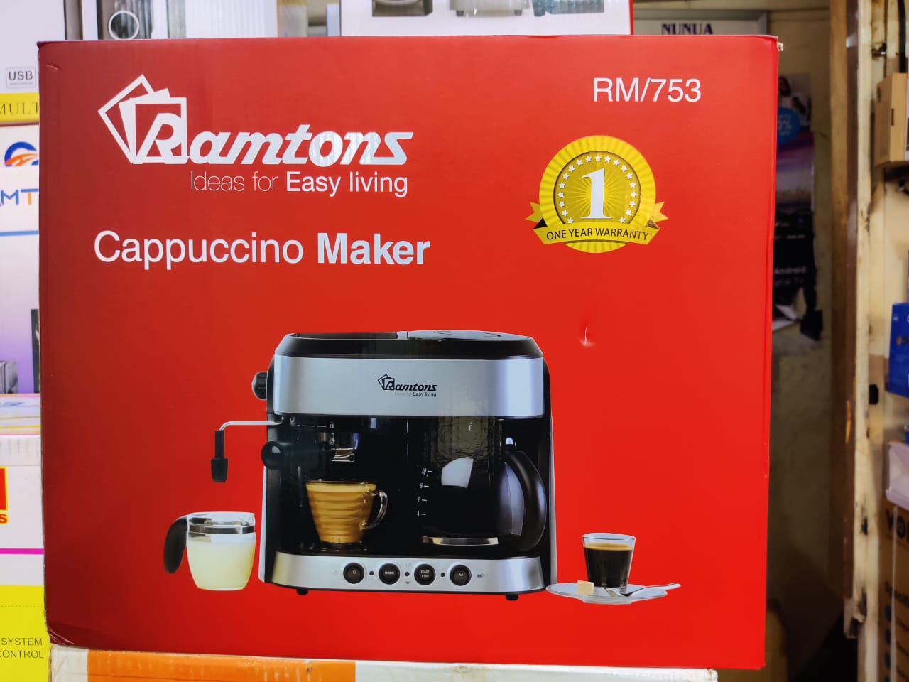 Ramtons Cappuccino Maker RM753