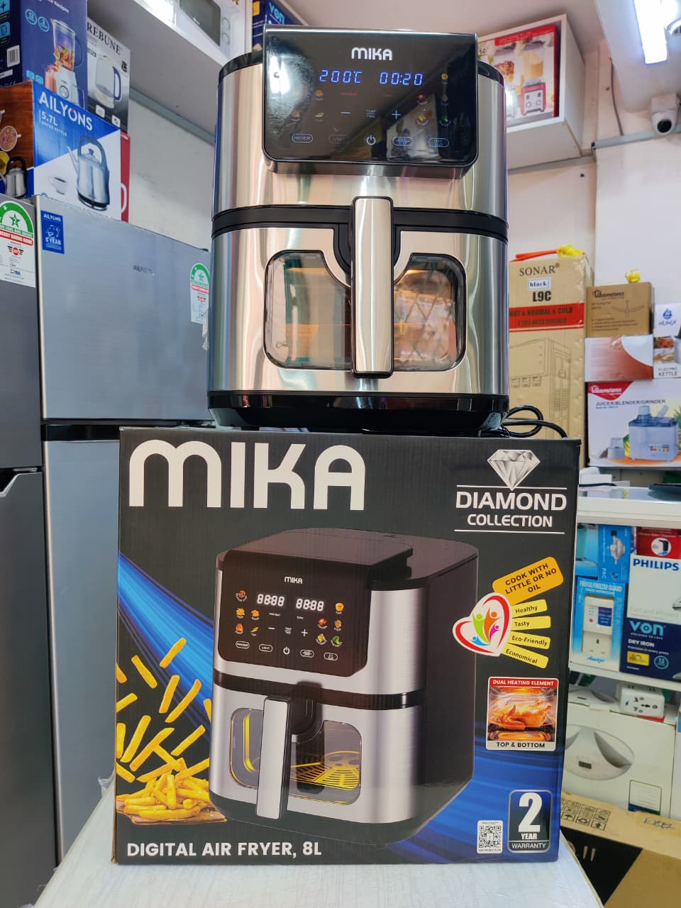 Mika Air Fryer Digital 8L