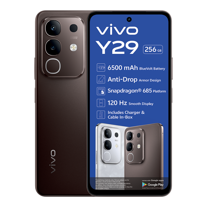 Vivo Y29 128GB Storage + 8GB RAM