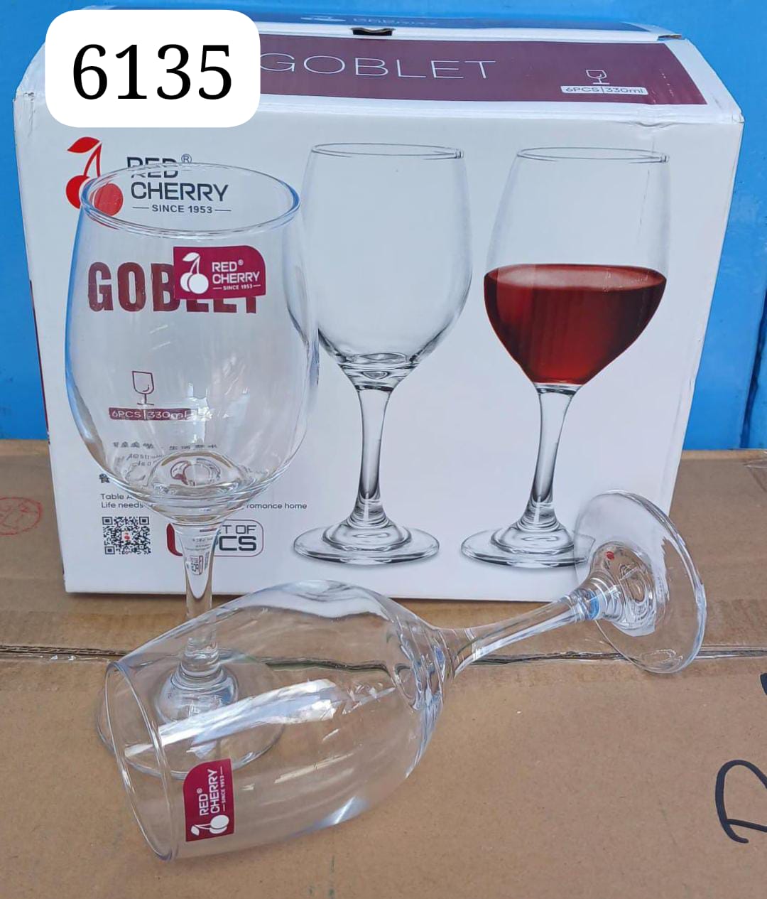 Wine Glasses - Set of 6