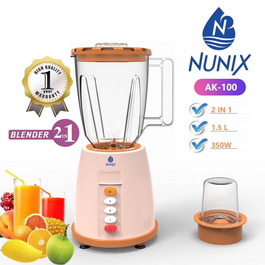 Nunix AK-100 2-in-1 Blender