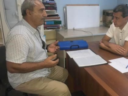 Александр Жигалко провёл первый прием граждан