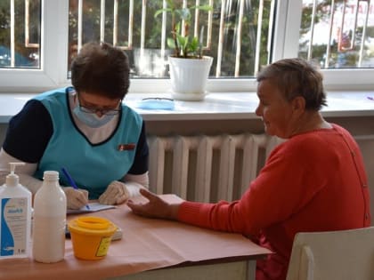 Акция по выявлению заболеваний среди пожилых жителей Кропоткина