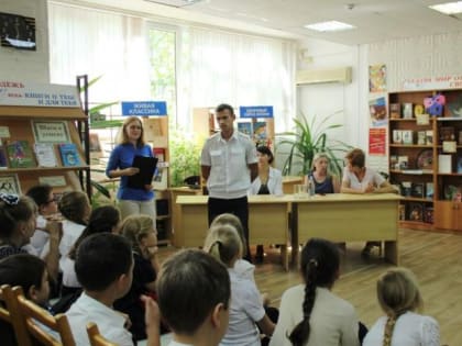 В Центральной библиотеке состоялось занятие школы здоровья