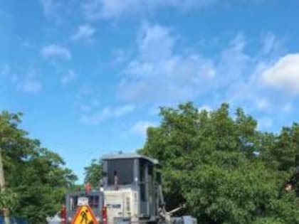 Ударными темпами городское хозяйство продолжает выполнять план мероприятий по профилированию межквартальных дорог