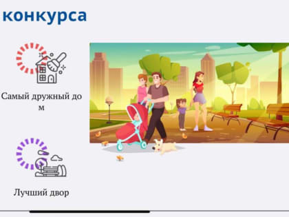 В рамках Всероссийского конкурса «Лучший дом. Лучший двор» проходит народное голосование