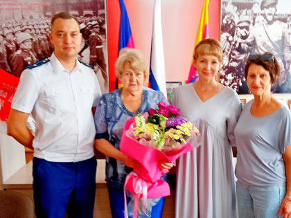 Уроки мужества в Павловском районном совете ветеранов по-современному