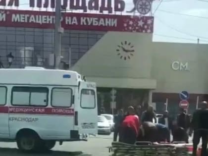 В Краснодаре водитель иномарки проехала на красный и сбила двух человек