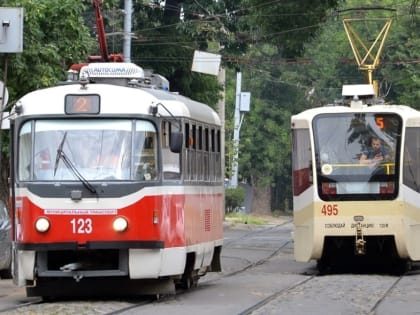 В Краснодаре на два вечера изменят маршруты трамваев № № 4, 5 и 8