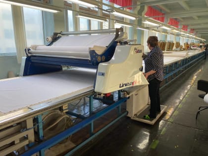 С господдержкой краснодарский предприниматель модернизирует текстильное производство