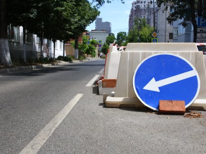 Из-за замены трубопровода нельзя будет проехать по участку ул. Гимназической