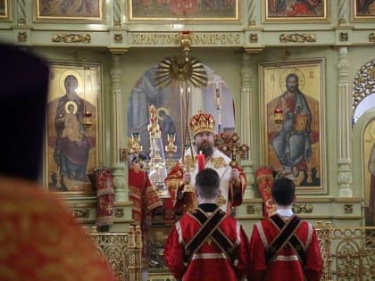 В Армавире состоялось торжественное освящение закладного камня на месте строительства Воскресенского кафедрального собора