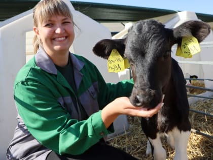 Анастасия Литвинова: «Животноводство – это моё!»