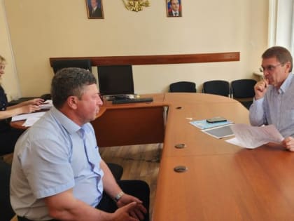 Виктор Филонов провел плановый прием граждан