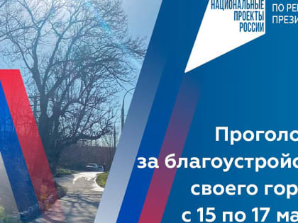 В Новороссийске пройдет голосование по выбору территорий для благоустройства