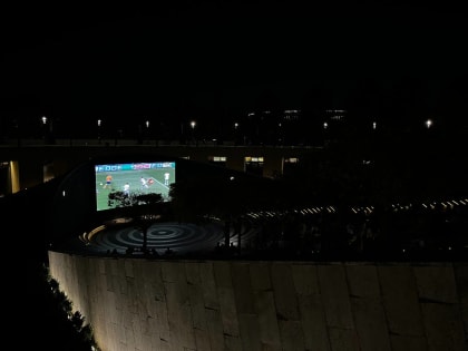 Трансляция матча «Химки» - «Краснодар» в амфитеатре парка Галицкого