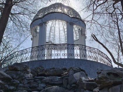 В Городском Саду отреставрировали историческую ротонду