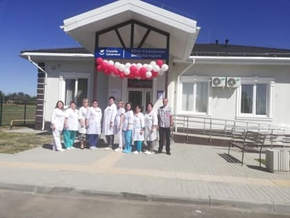 Встреча с пациентами новой амбулатории