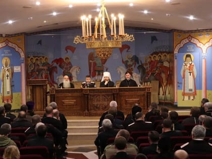 В Краснодаре обсудили вопросы взаимодействия епархии и казачества