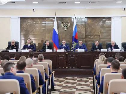 Губернатор Вениамин Кондратьев принял участие в расширенном заседании коллегии краевой прокуратуры